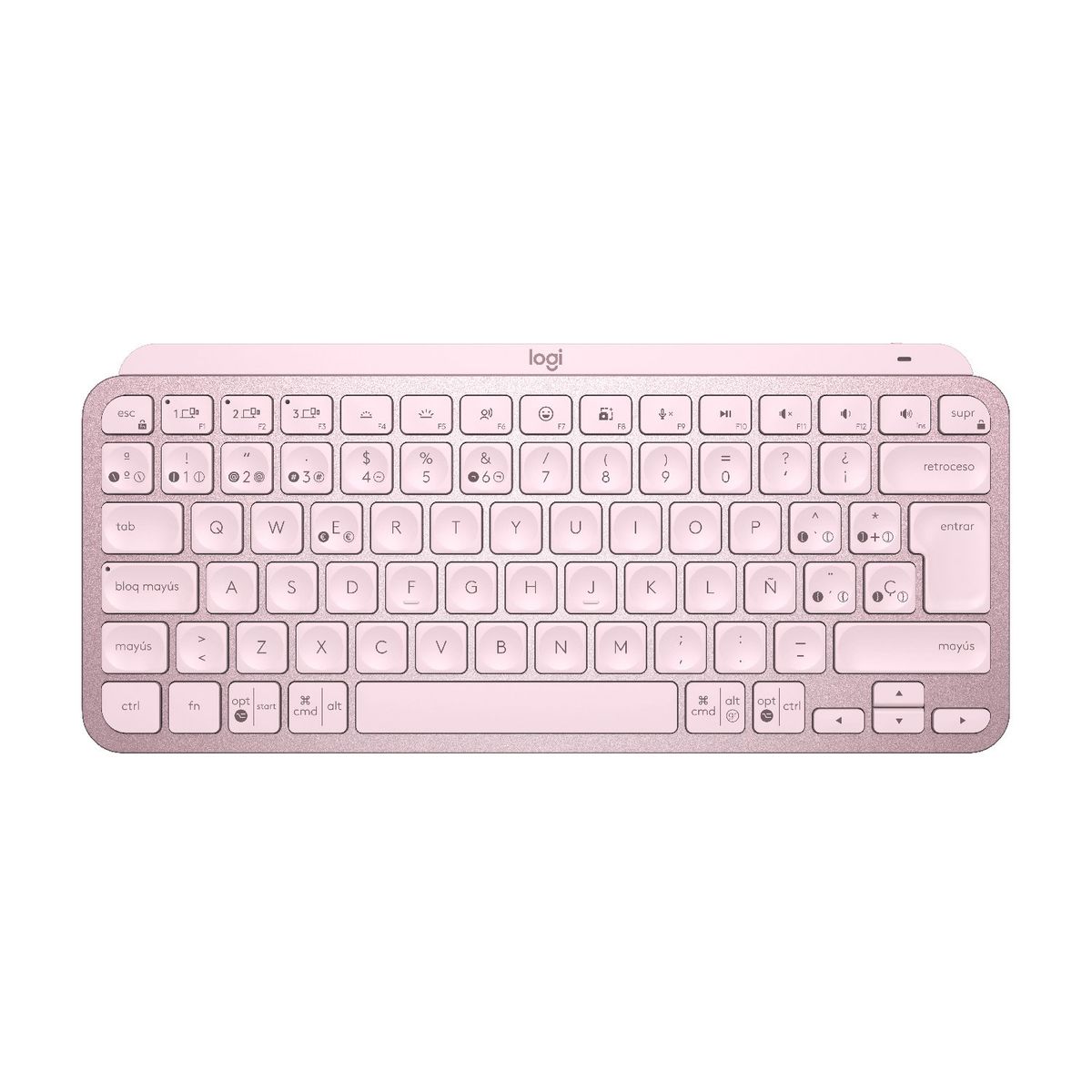 LOGITECH - TECLADO LOGITECH MX KEYS MINI ROSE