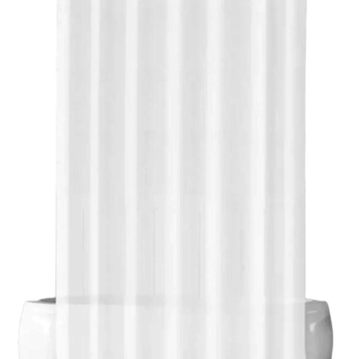 GENERICO - FORRO DE DUCHA BLANCA 180x180CM IMPERMEABLE