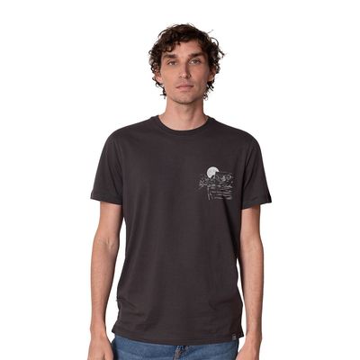 Imagen 2 del producto Polera Hombre Algodón Orgánico Valle De La Luna protección UV