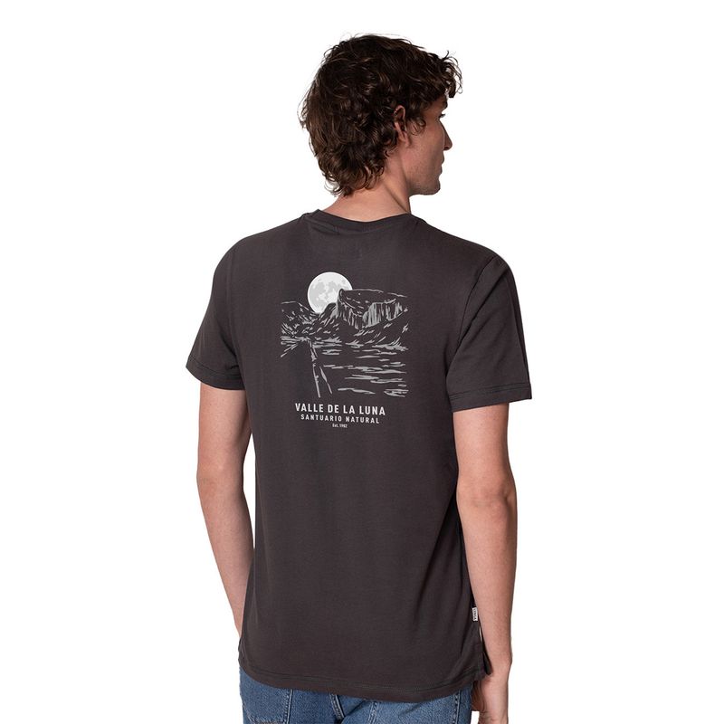 LENGA - Polera Hombre Uv+pro Algodón Orgánico Valle De La Luna Lenga®