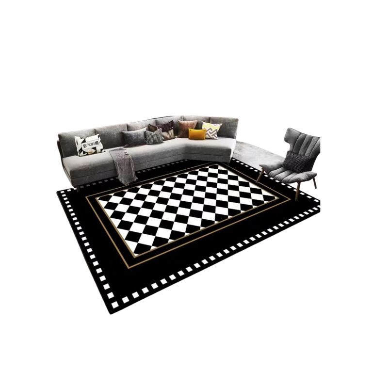 GENERICO - Alfombra Moderna Diseño Geométrico 3D Antideslizante 240x200cm