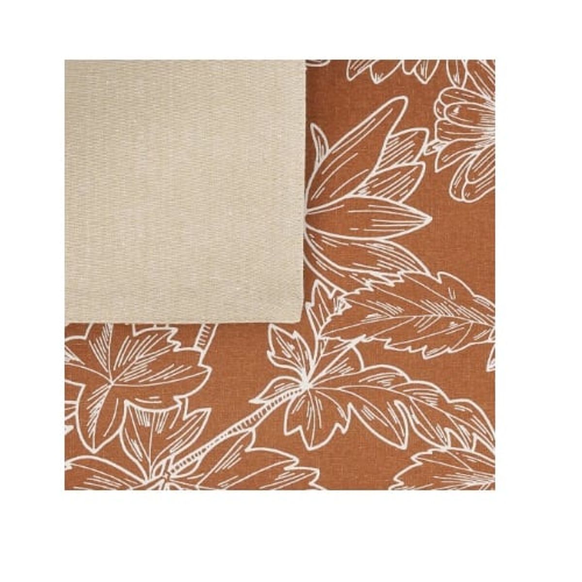 GENERICO - Set 3 Individuales Algodón Estampado Doble Tela 45x33 Cms