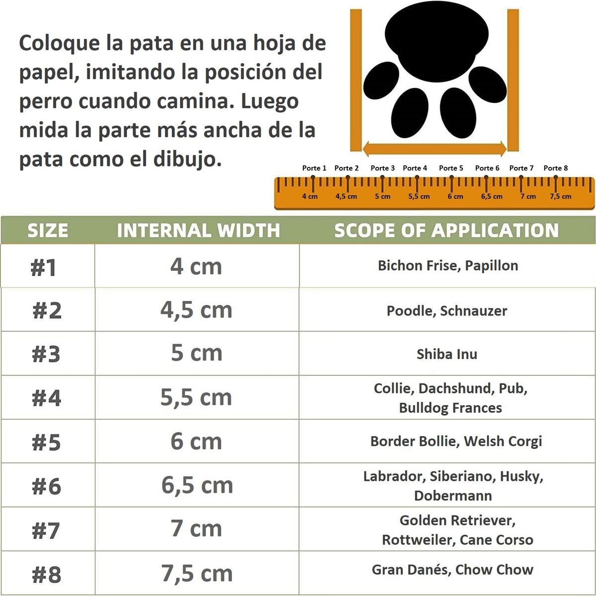 LERNEN - Zapatos Impermeables y Reflectantes Para Perros Talla 8