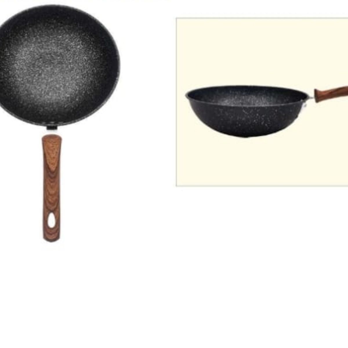 GENERICO - Sarten De Cocina 30Cm Mango De Madera