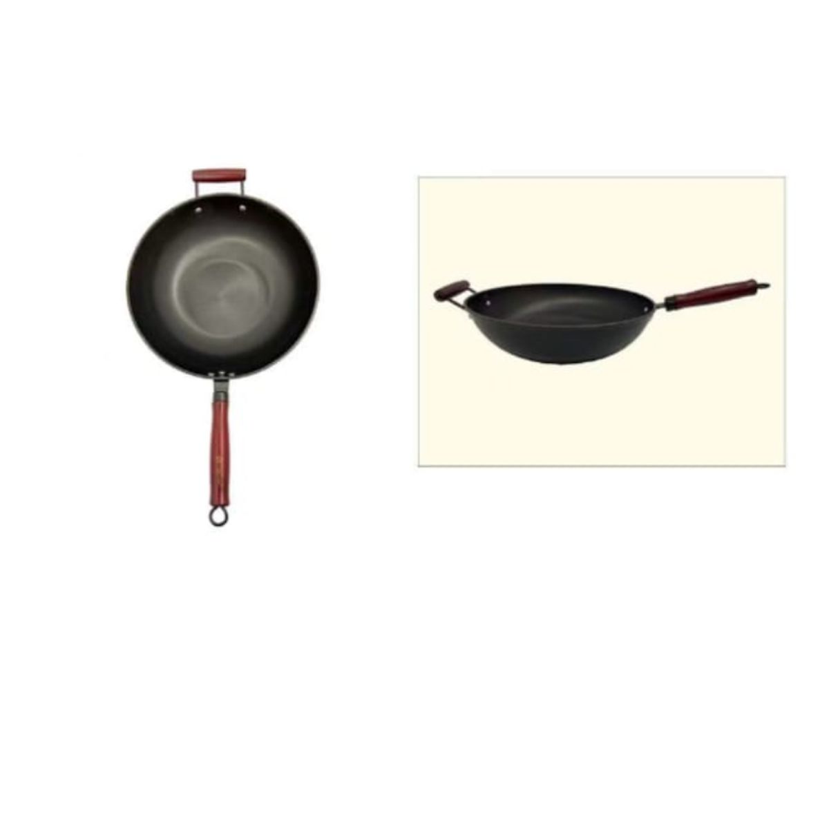 GENERICO - Sarten De Cocina 35Cm Mango De Madera