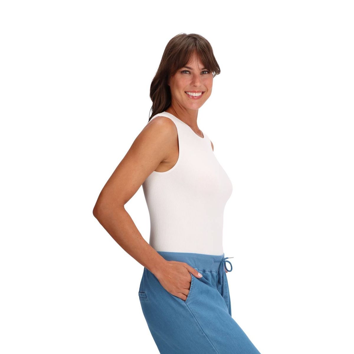 CAFFARENA - Body Viscosa sin Mangas Caffarena