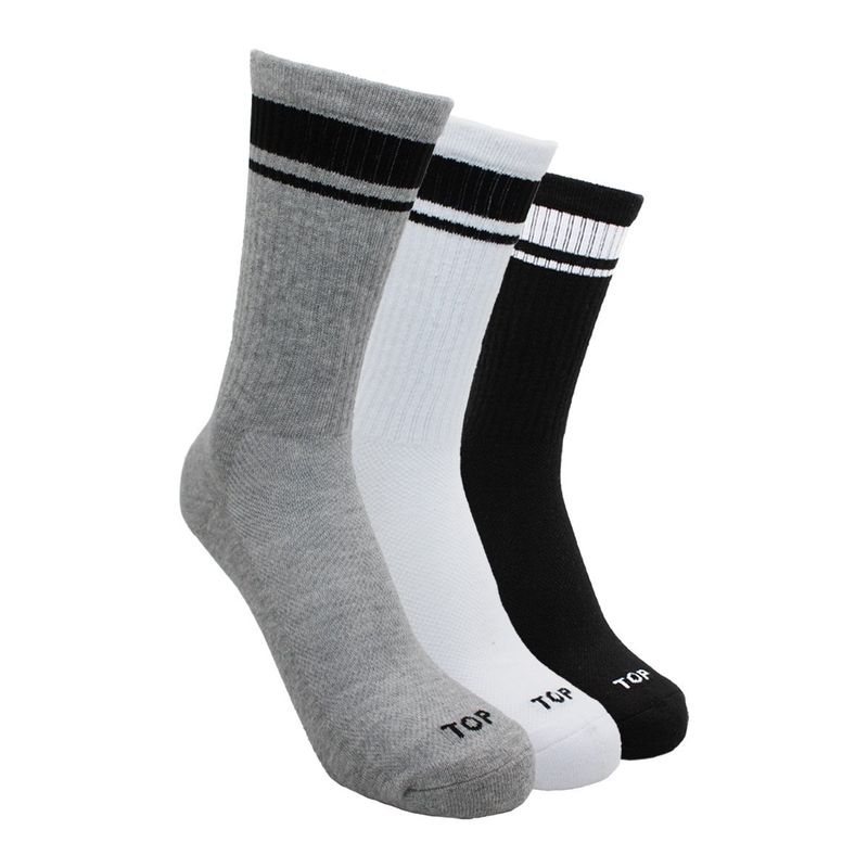 TOP - Calcetines Deportivos Largos Pack 3 C4 Top