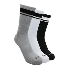 TOP - Calcetines Deportivos Largos Pack 3 C4
