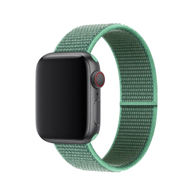 PINEAPPLESTORE - Pulsera para Apple Watch Nylon Turquesa 42-44-45-49mm