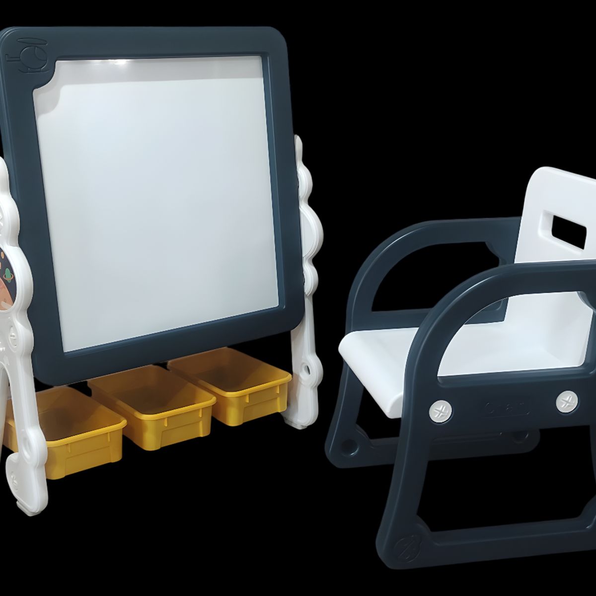 ITSUKIDS - Pizarra con Silla Y Librero 2 En 1