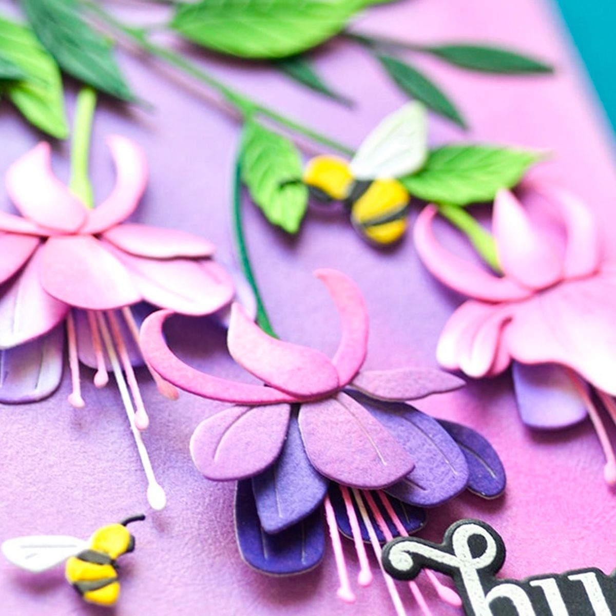 GENERICO - Troquel De Corte Metalico Hojas Tallos Flores Plantilla