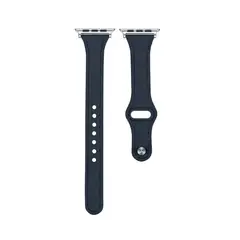 PINEAPPLESTORE - Pulsera para Apple Watch PVC Azul 42-44-45-49mm