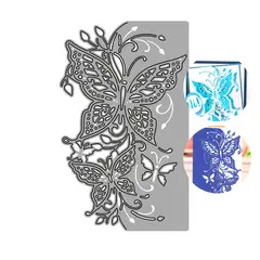 GENERICO - Troquel De Corte Metálico Plantilla Motivo De Mariposas