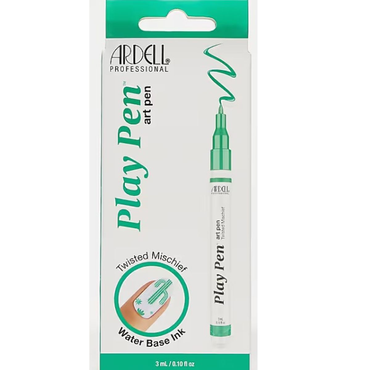 GENERICO - Lápiz Bolígrafo Para Uñas Ardell Verde