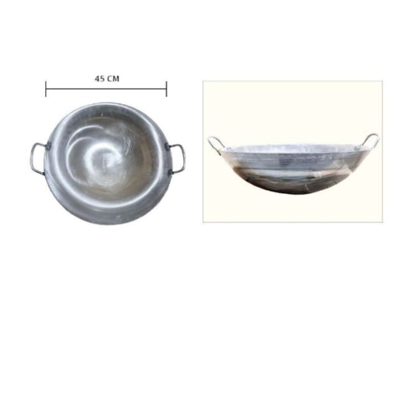 GENERICO - Paila Aluminio Para Cocina 45Cm