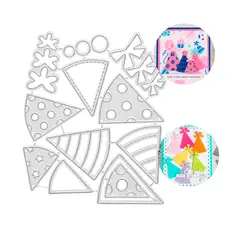 GENERICO - Troquel De Corte Metalico Plantilla Gorros De Fiesta