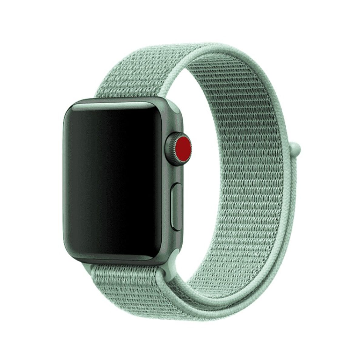 PINEAPPLESTORE - Pulsera para Apple Watch Nylon Verde Agua 42-44-45-49mm