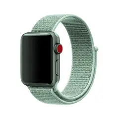 PINEAPPLESTORE - Pulsera para Apple Watch Nylon Verde Agua 42-44-45-49mm