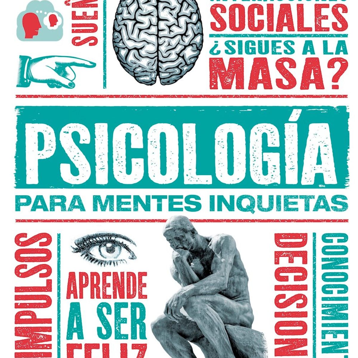 EDITORIAL DK - Libro Psicología para mentes inquietas - DK