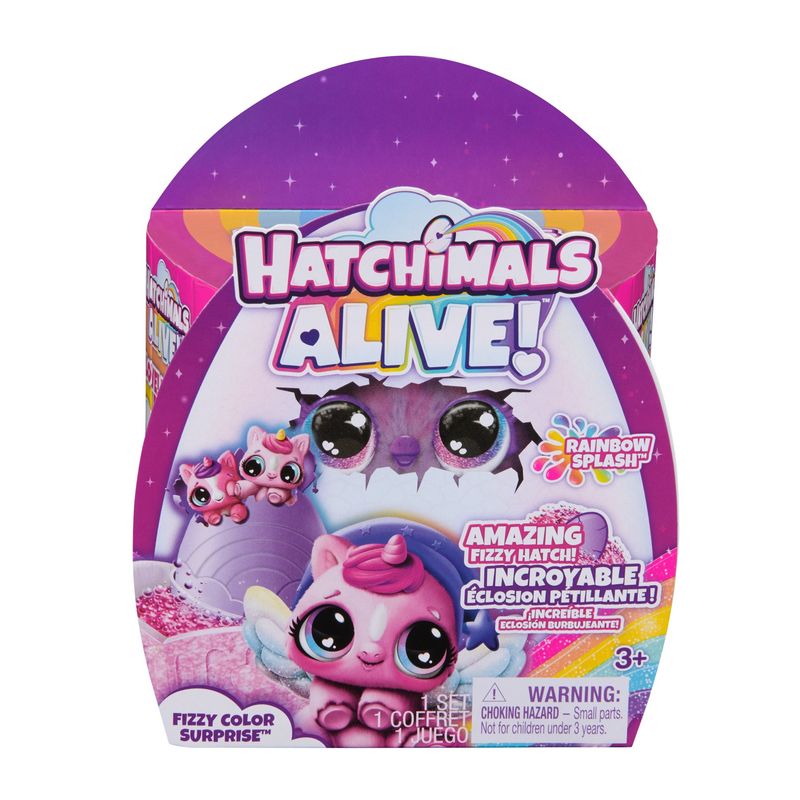 HATCHIMALS - Huevos Eclosión Color Arcoíris Hatchimals