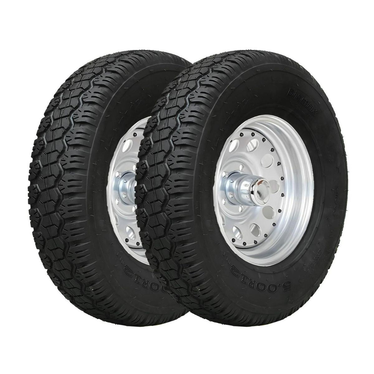 GENERICO - SET X 2 Neumáticos 500R12 92/90P DM346 Diamax 12PR Ltr TL BLK CHN