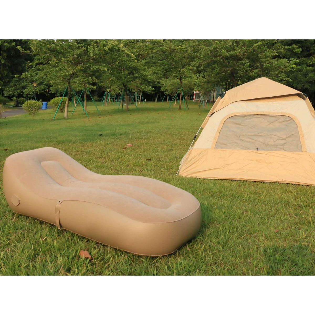 GENERICO - Sofá Inflable Para Exteriores CAMPING 185X76X55