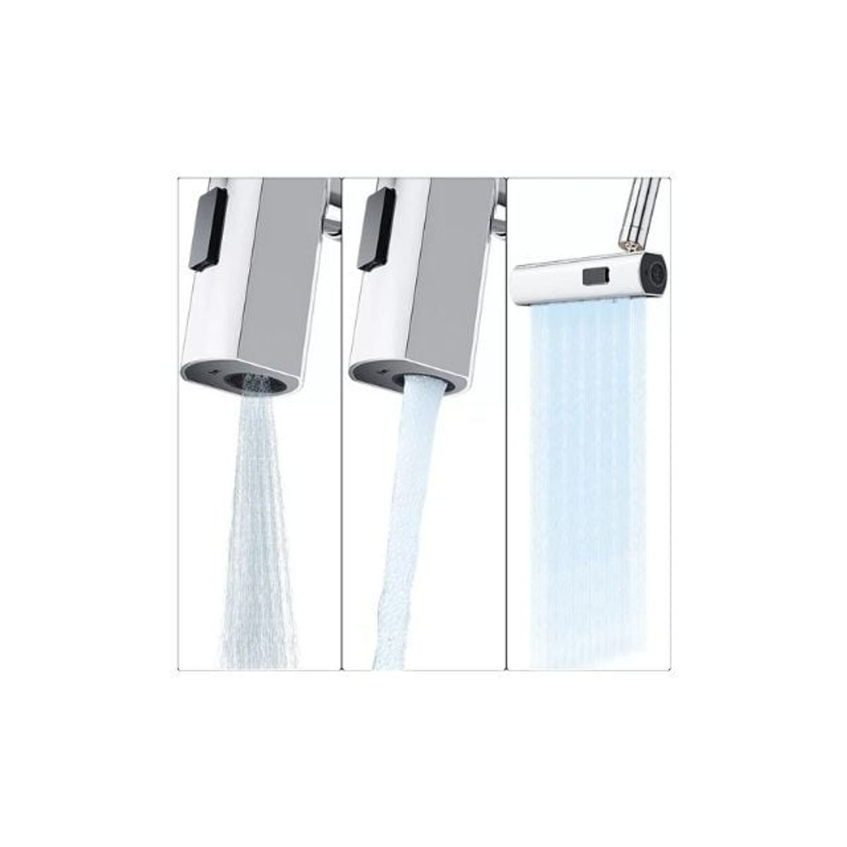 GENERICO - Extensor Llave Grifo Lavaplatos - Alta Presion 360° 4 Modos