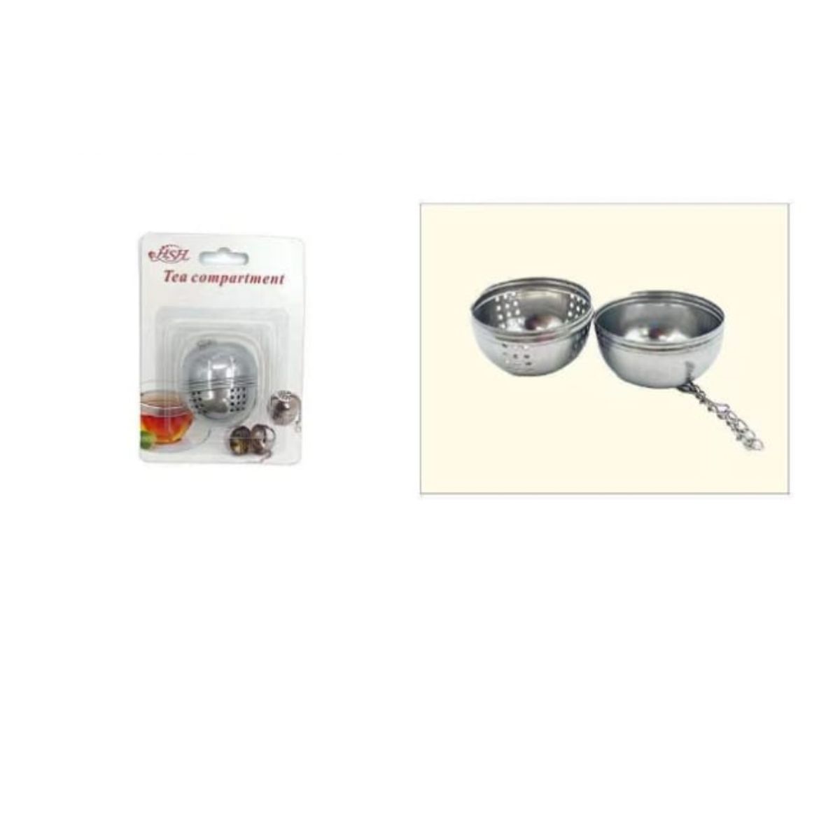 GENERICO - Infusor De Mediano Acero Inoxidable