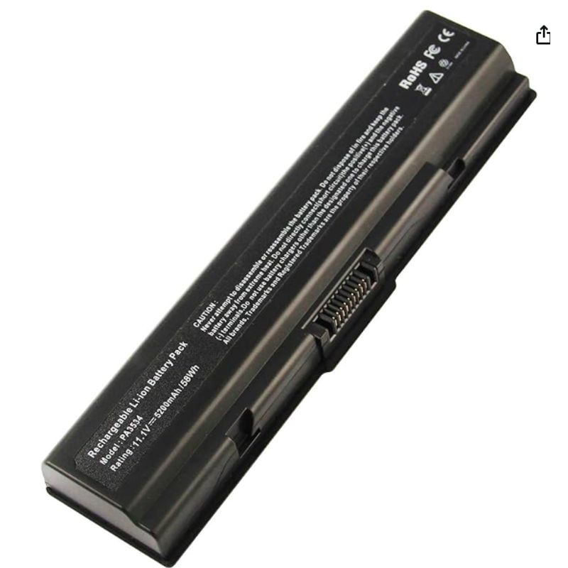 GENERICO - Batería Compatible con Toshiba PA3534U-1BRS Y  Satellite A200 A205