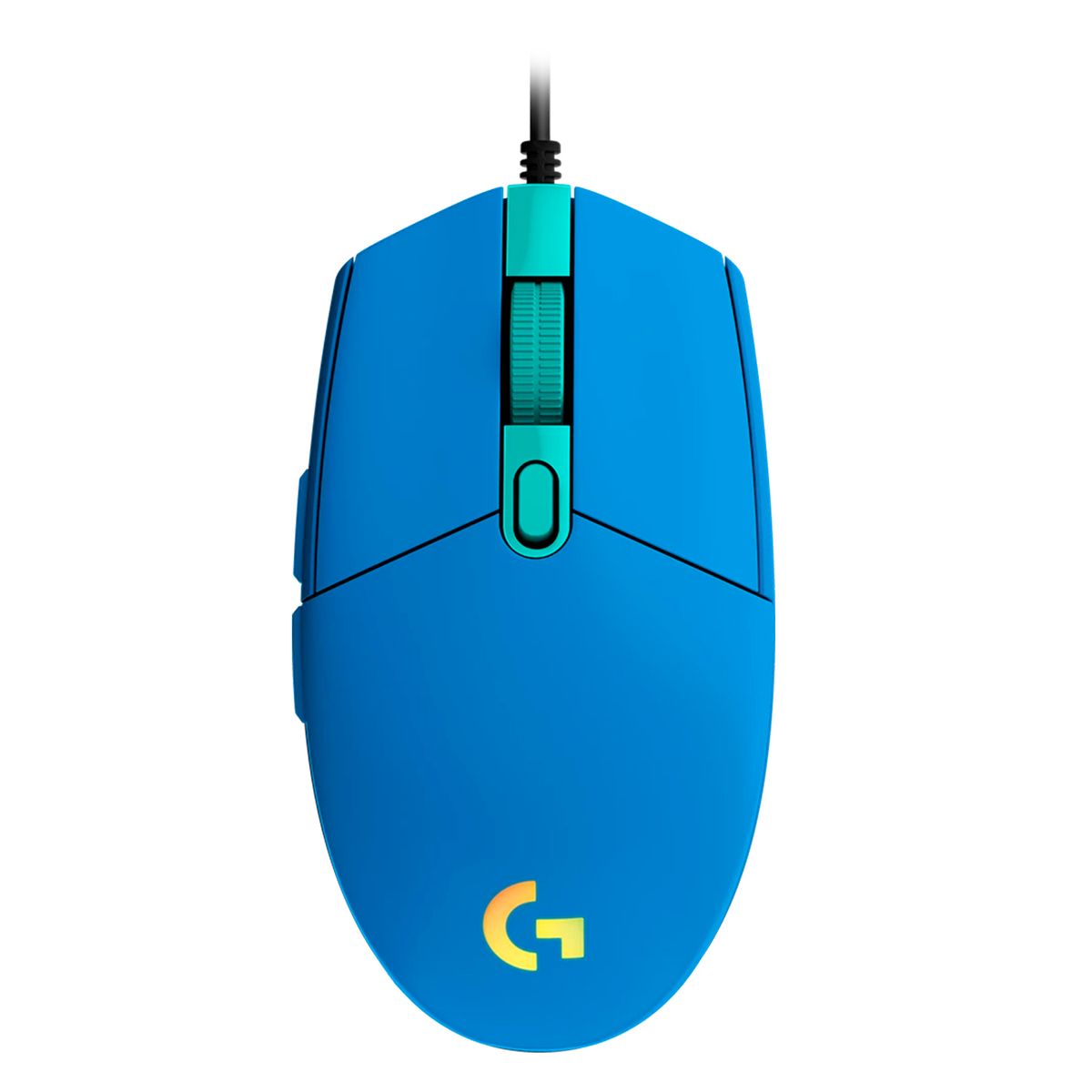LOGITECH - Mouse Gamer USB Logitech G203 Lightsync 6 Botones 8000dpi