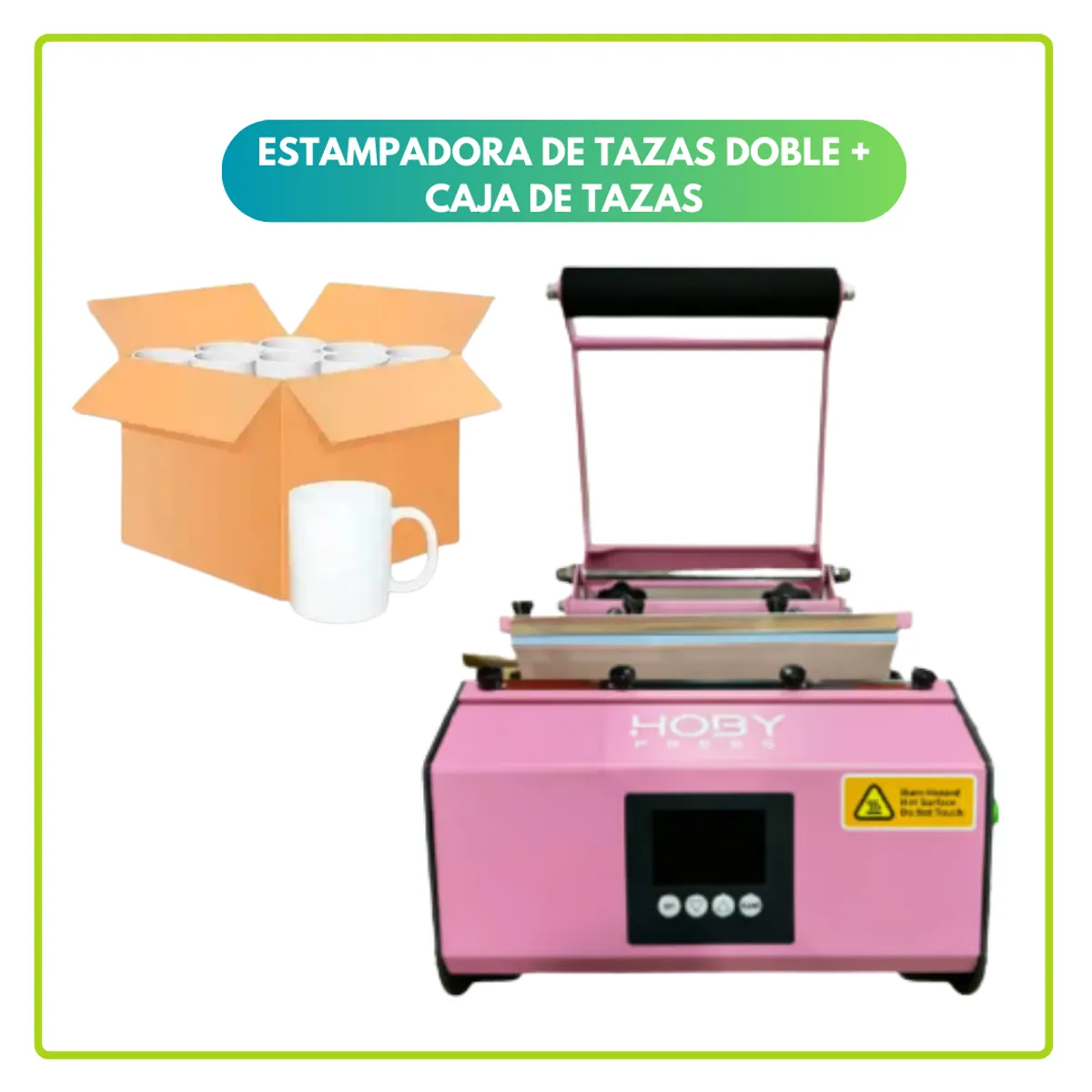 GENERICO - Estampadora de Tazones Hoby Press Caja de tazones S67