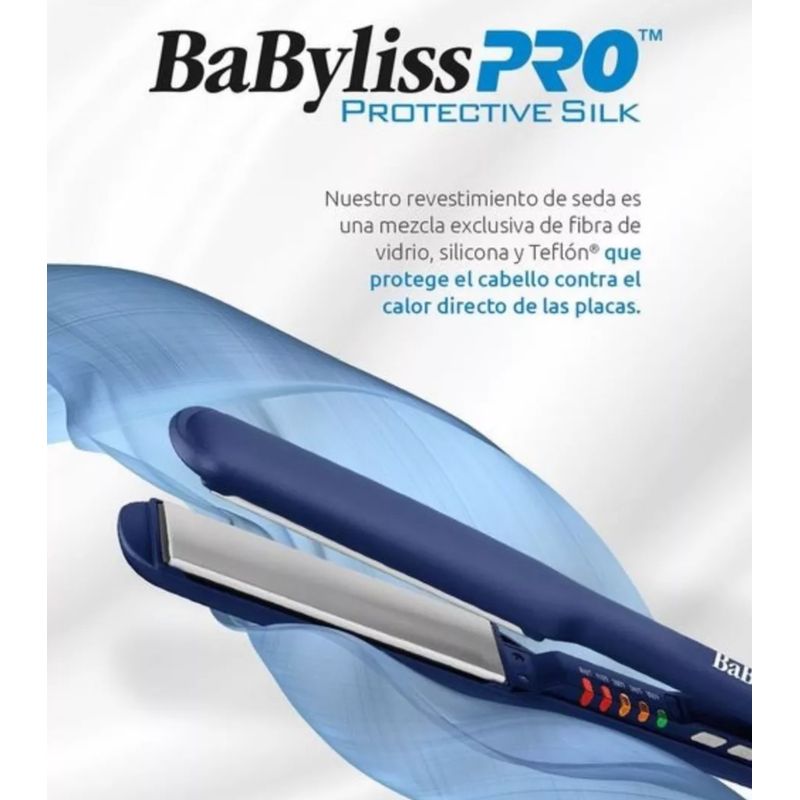 BABYLISS PRO - Plancha Babyliss Pro Protective Silk Complex De 38mm