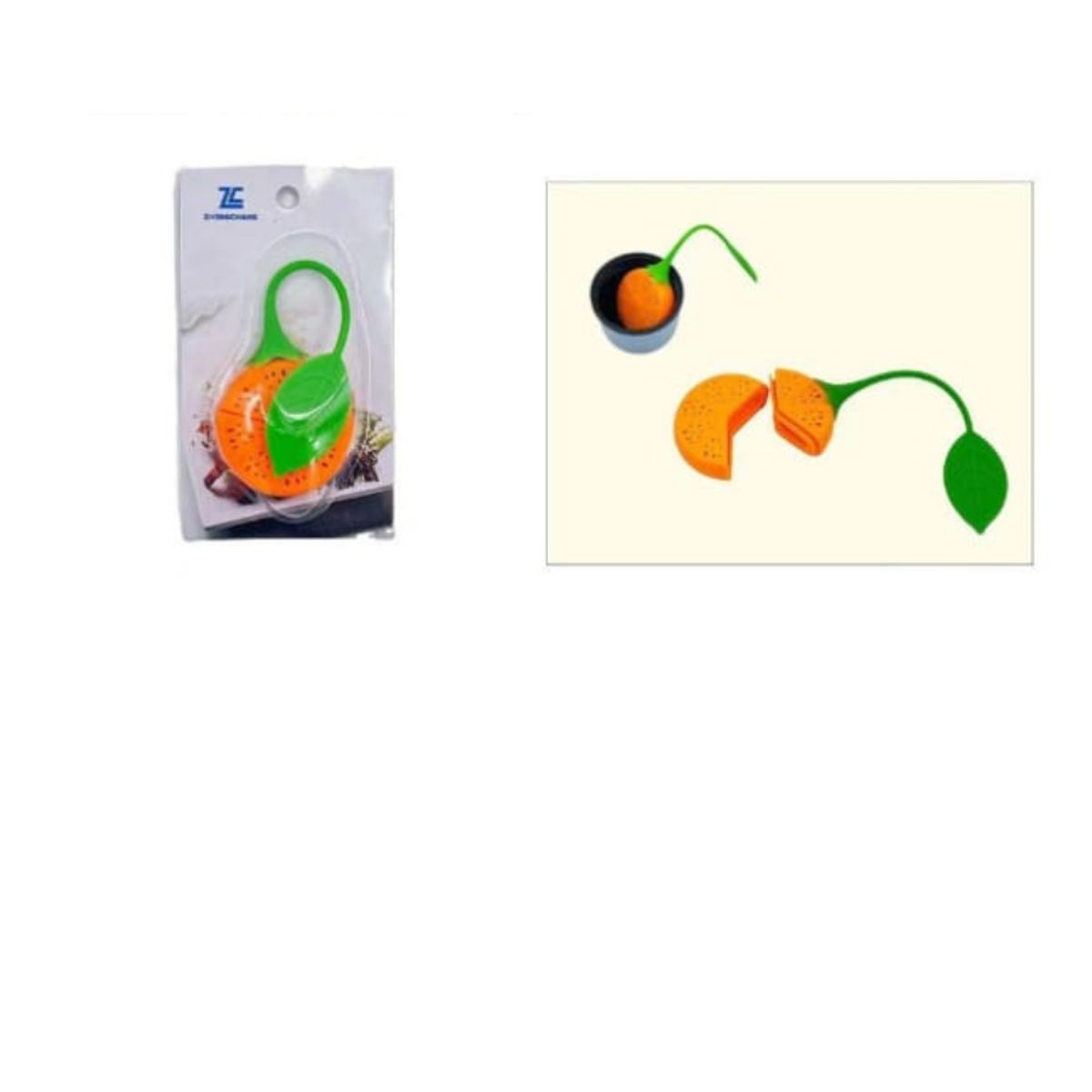 GENERICO - Infusor De Te Silicona Diseño Frutas