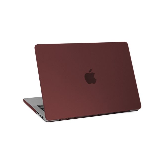 PINEAPPLESTORE - Protector Externo Macbook Pro 14´ Frosted Burdeo