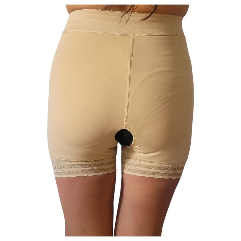 VICALLY FASHION - Faja Short Con Varillas Y Silicona Antideslizante Abierta