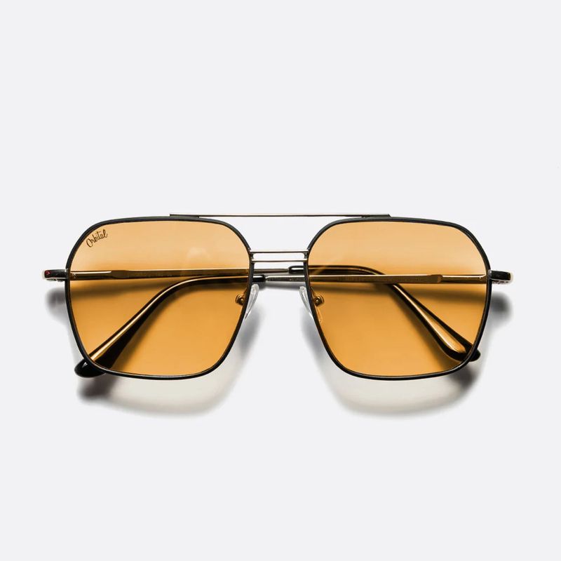 ORBITAL - Lentes Sol Nitero Orbital Filtro UV 400 Hombre Mujer Acero Inoxidable