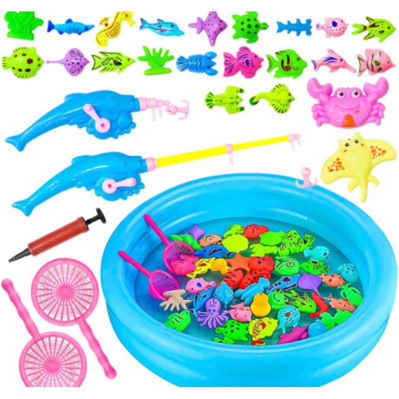GENERICO - Pesca Milagrosa Piscina Juego 40 Piezas Regalo Niños
