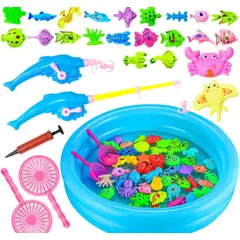 GENERICO - Pesca Milagrosa Piscina Juego 40 Piezas Regalo Niños