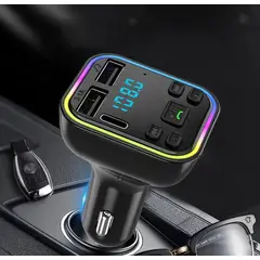 GENERICO - Reproductor MP3 Transmisor FM PD TIPO-C USB LED Automóvil