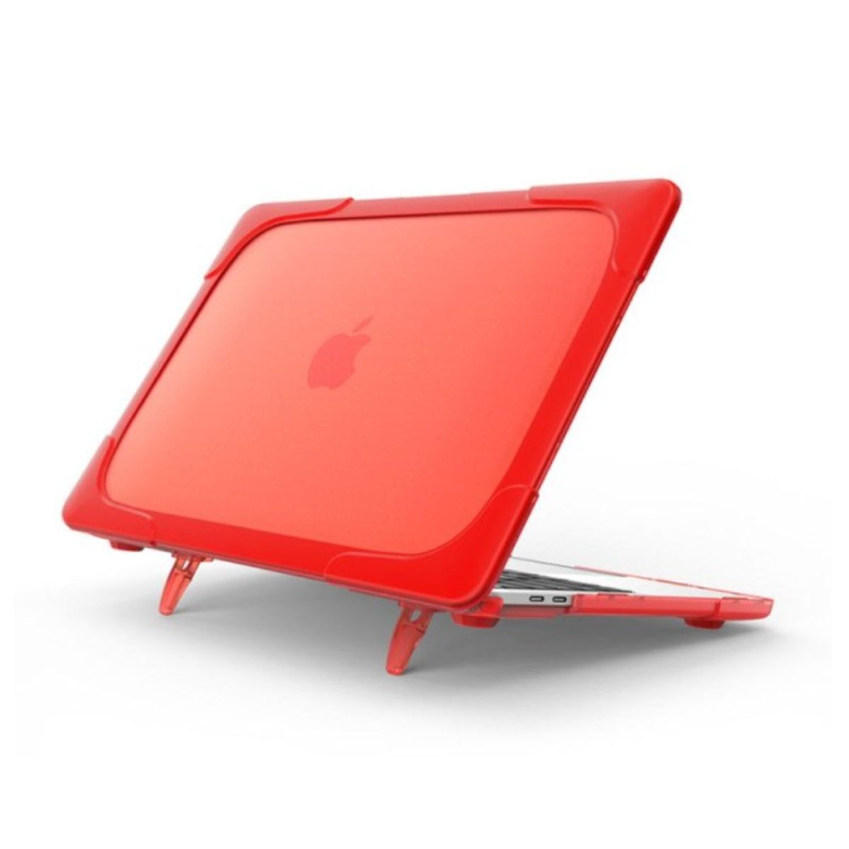 PINEAPPLESTORE - Protector Externo Macbook Pro 133´ consin Touch Bar Reforzado Rojo