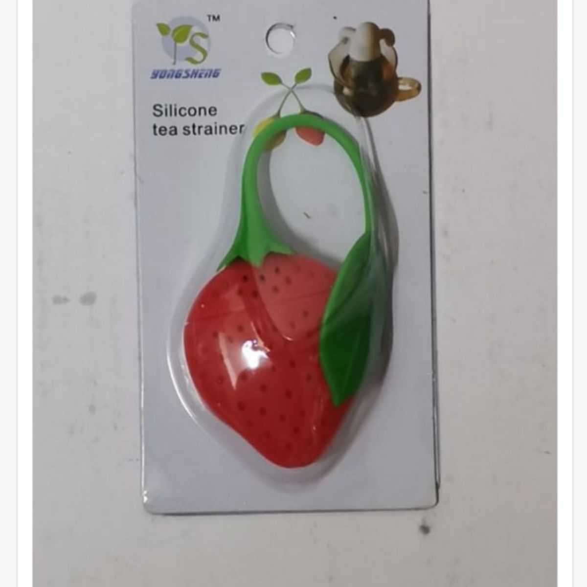 GENERICO - Infusor De Te Silicona Diseño Frutilla
