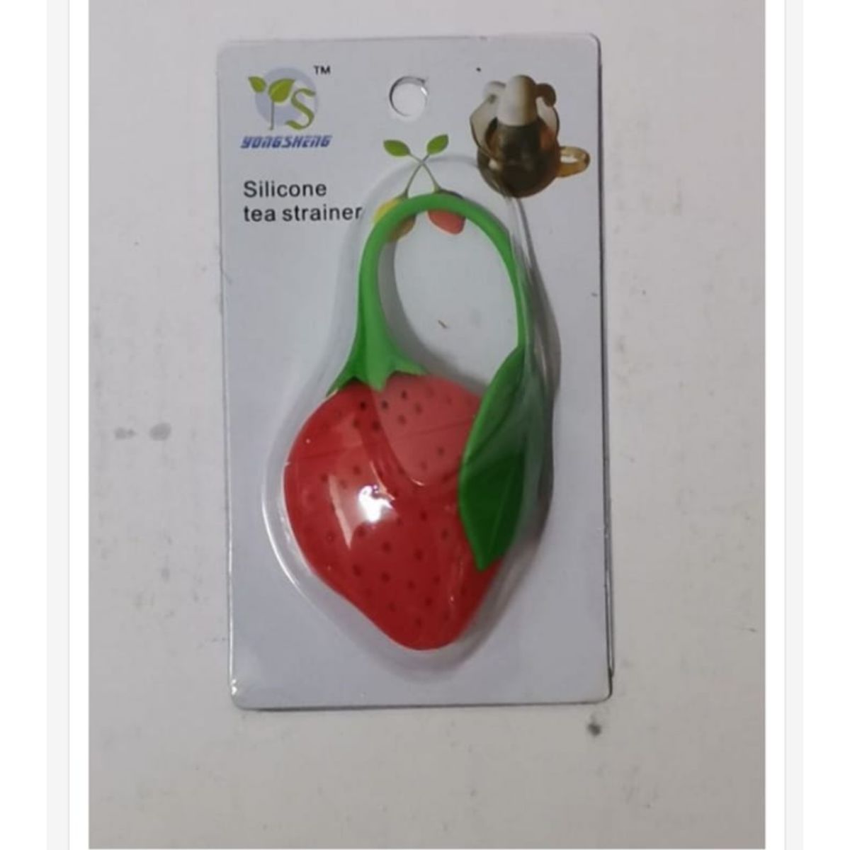 GENERICO - Infusor De Te Silicona Diseño Frutilla
