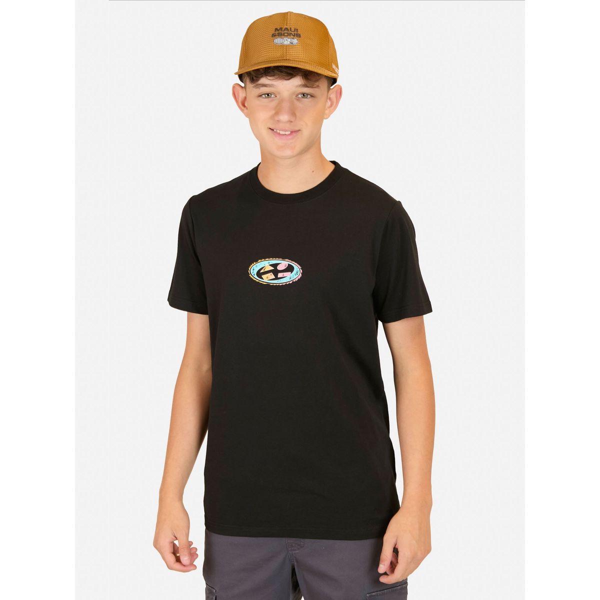 MAUI AND SONS - Polera Dani Negro Infantil Maui And Sons - Negro