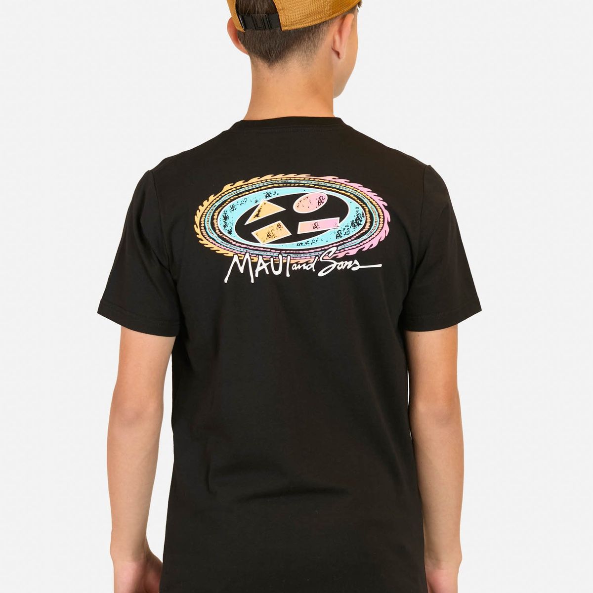 MAUI AND SONS - Polera Dani Negro Infantil Maui And Sons - Negro