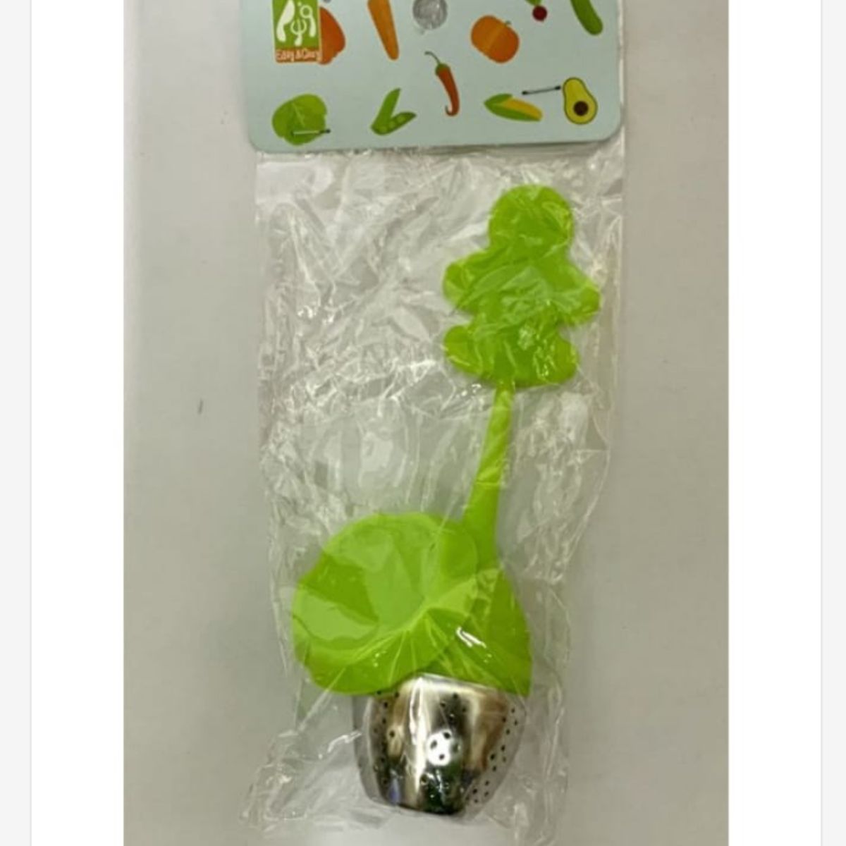 GENERICO - Infusor De Te Silicona Diseño Verduras