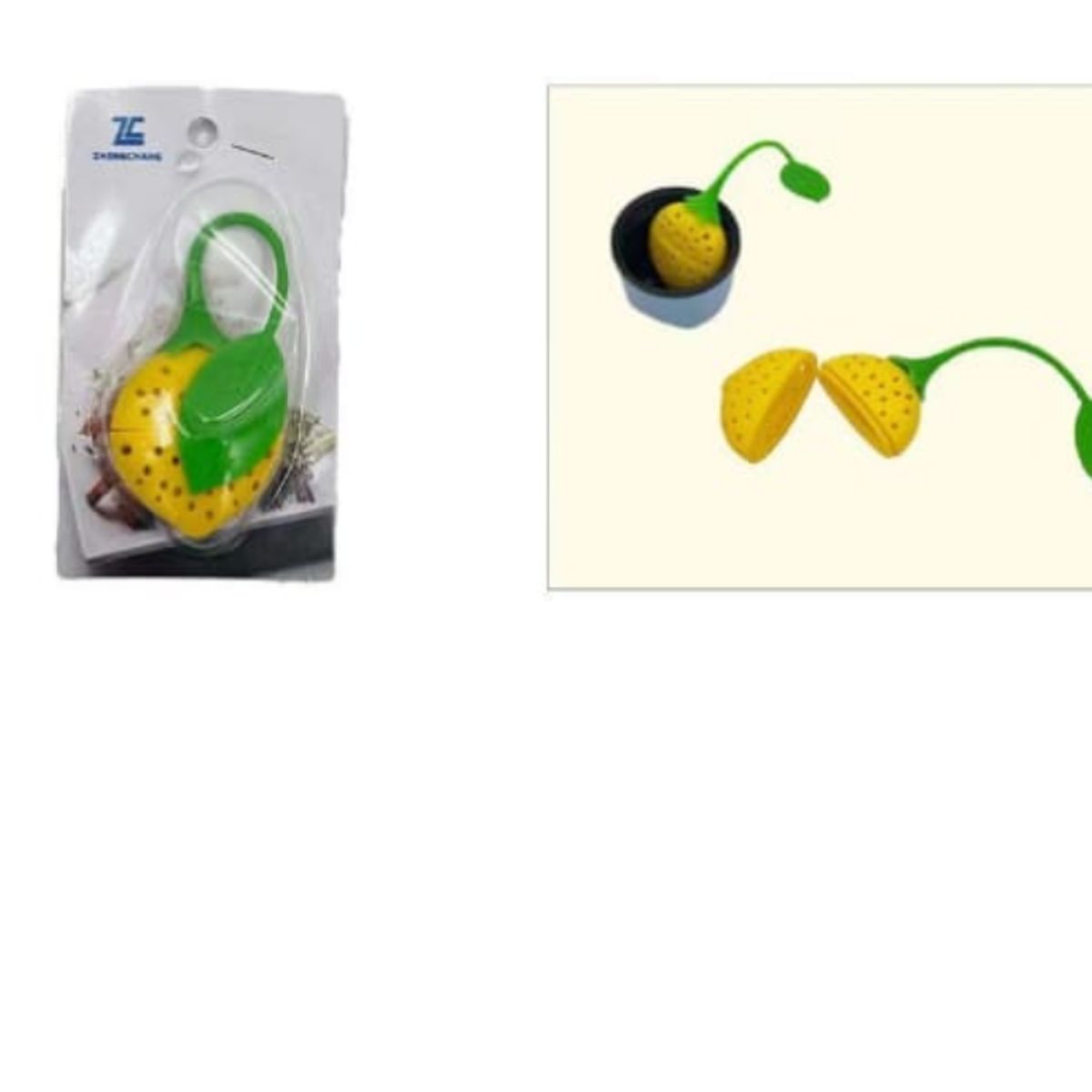 GENERICO - Infusor De Te Silicona Diseño Frutas