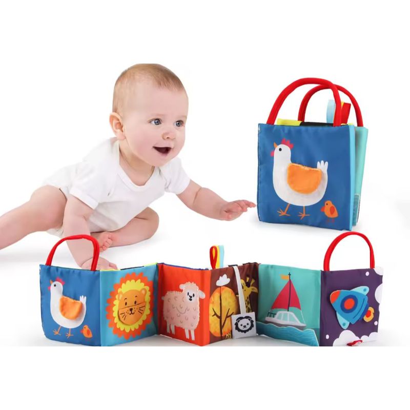 GENERICO - Libro Sensorial Para Bebe Cuna Doble