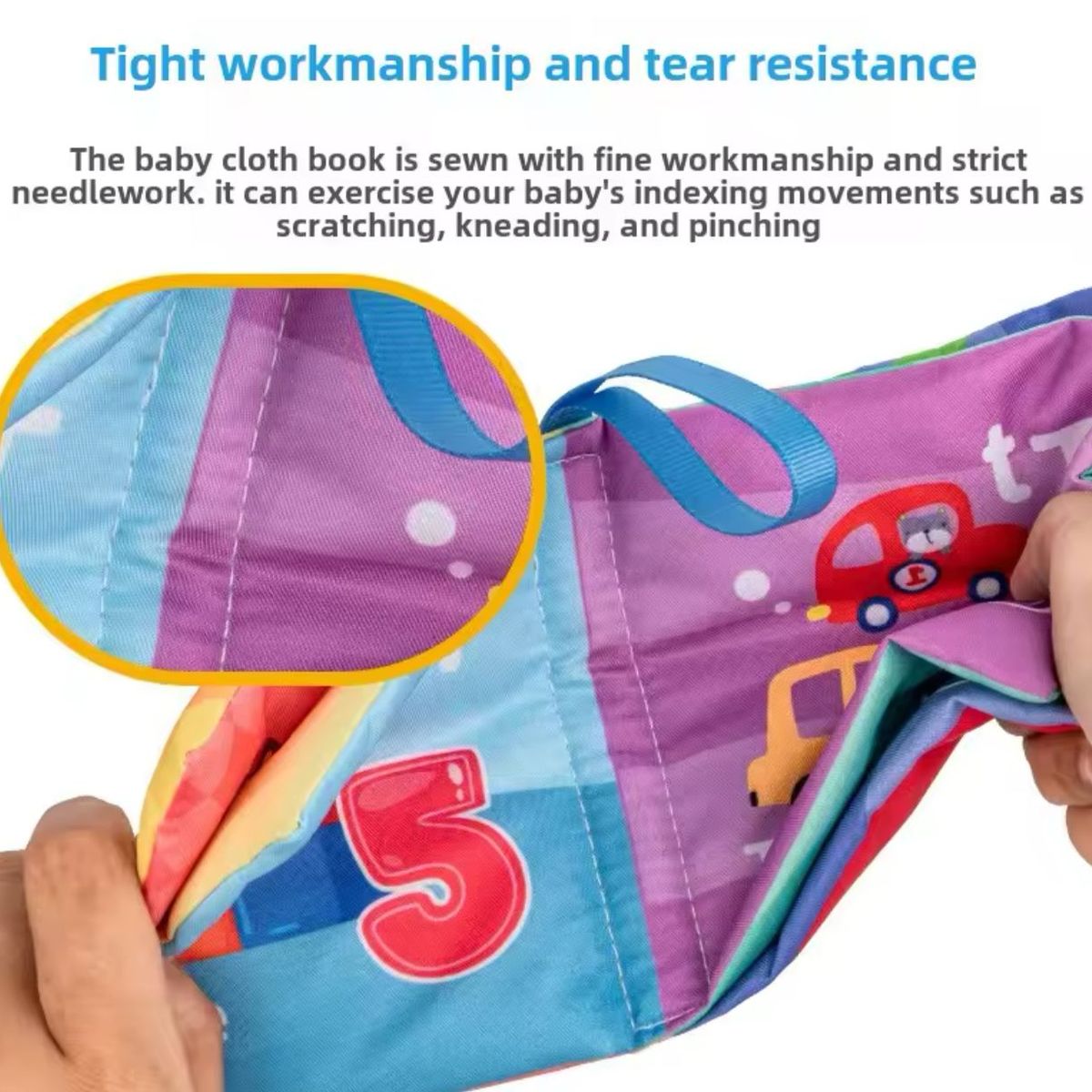 GENERICO - Libro Sensorial Para Bebe Cuna Doble