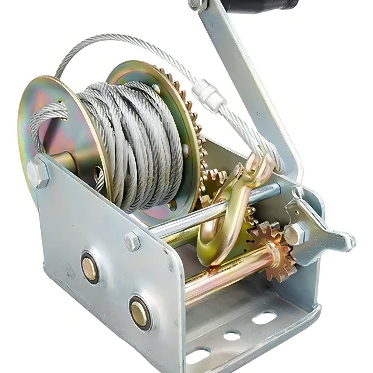 TRUPER - Winche Manual Tecle Malacate Manivela 650 Kg Truper