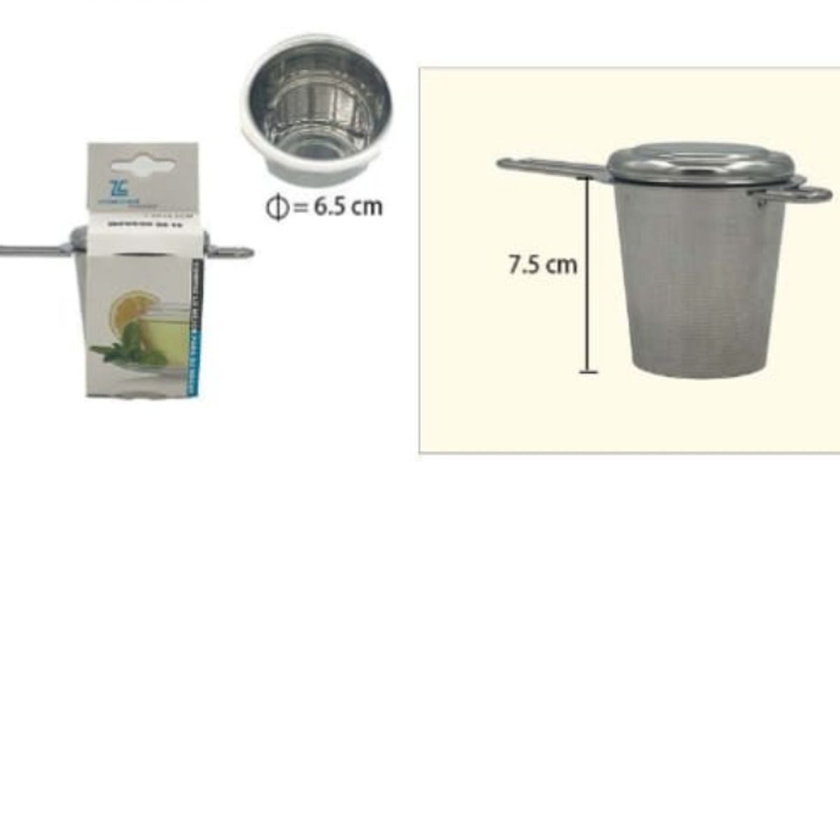 GENERICO - Infusor De Te Acero Inoxidable Cocina 75Cm